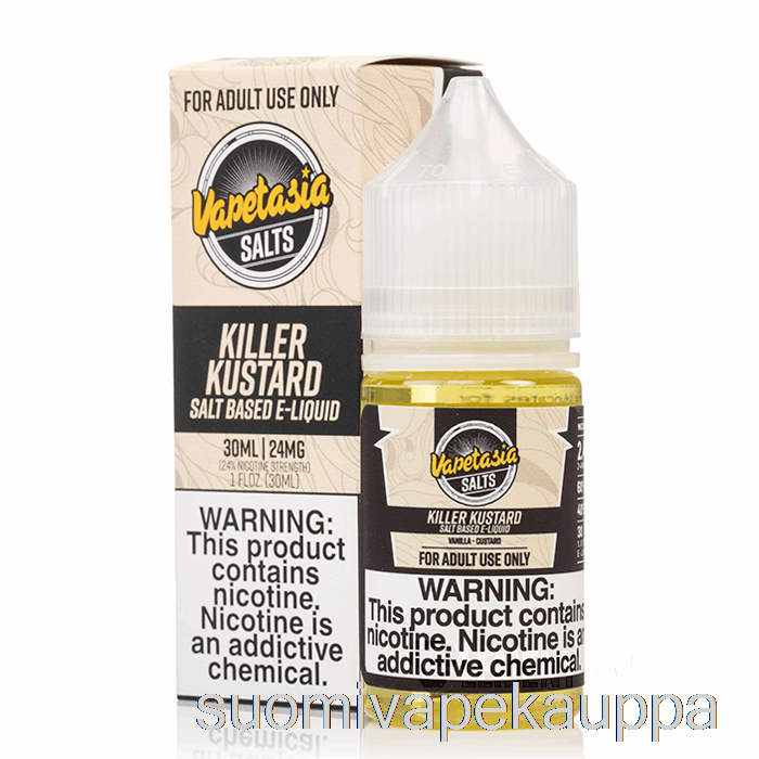 Vape Nesteet Killer Kustard - Vapetasia Suolat - 30ml 12mg